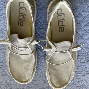 Hey Dude Gray Casual Shoes